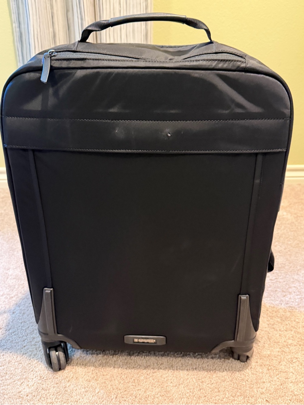 TUMI Voyageur Leger Continental 4 Wheel Carry-On - Black/Gunmetal - Picture 5 of 16